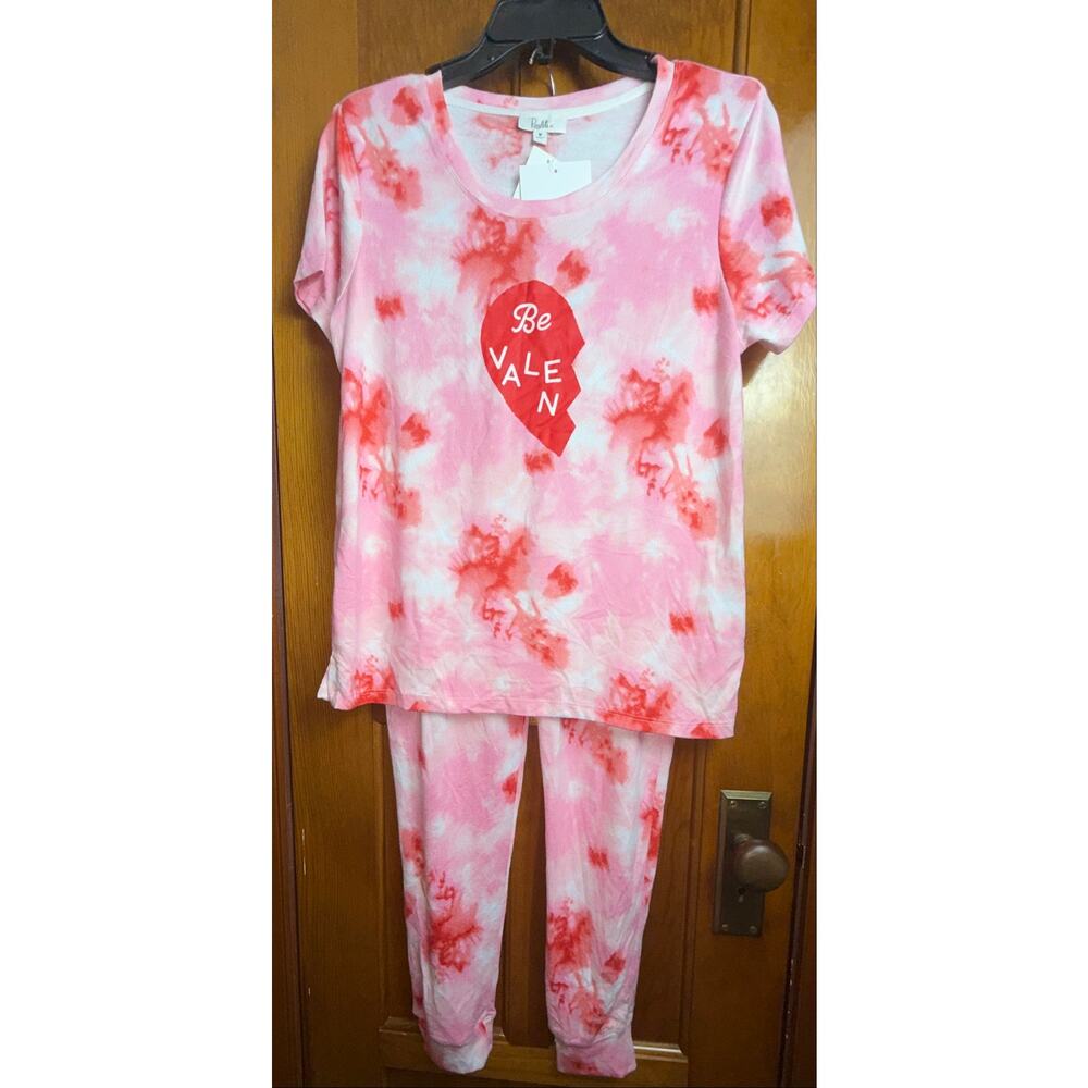 NWT Roudelain Valentine Tie Dye Pajama Set Size M